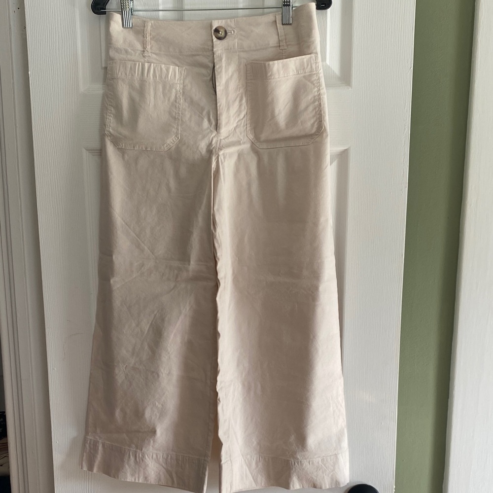 Anthropologie Colette Wide-Leg Pants